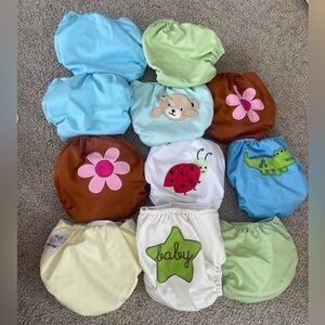 Kawaii Baby Pocket Diapers + Inserts